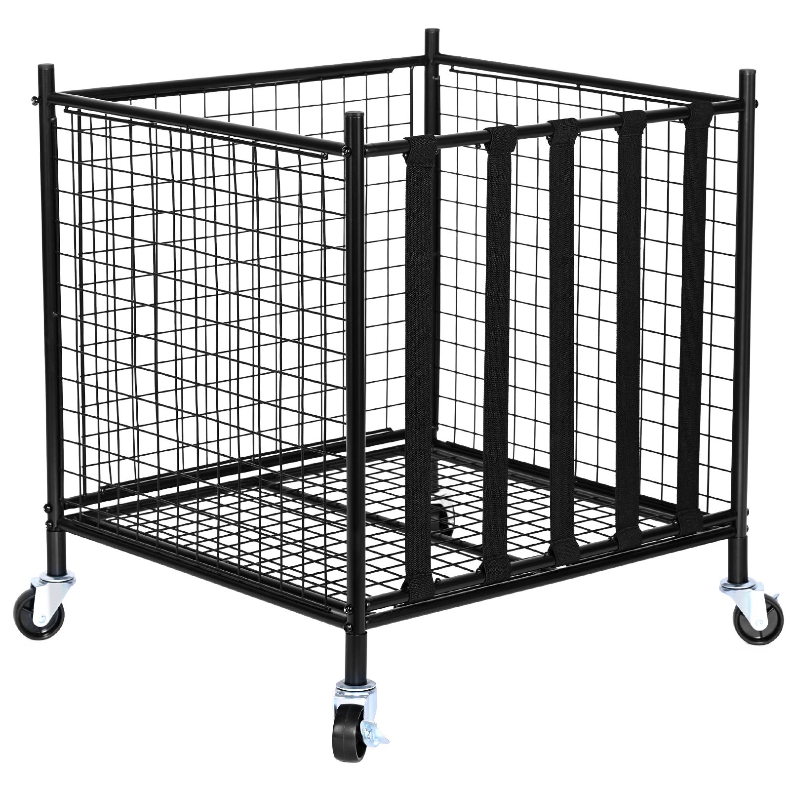 Sports Equipment Cart - Carrello Porta Palloni Sportivi con Ruote,
