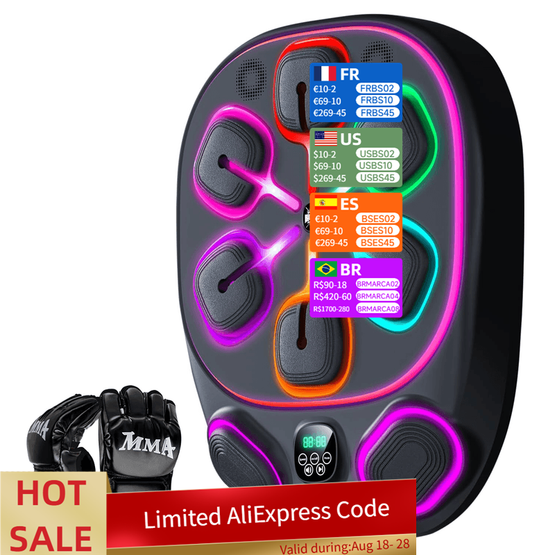Sports Equipment Outlet - Punzonatrice musicale elettronica per allenamento di