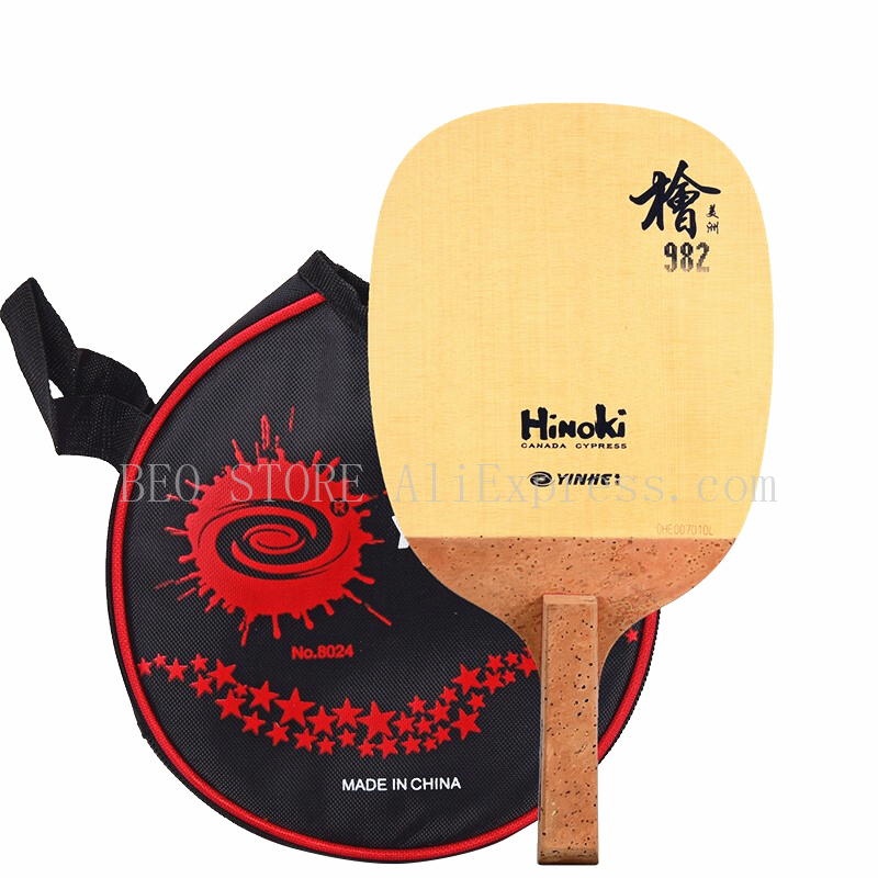 Cricket Bat Tape Ball - YINHE 982 Giapponese Penhold JS Hinoki