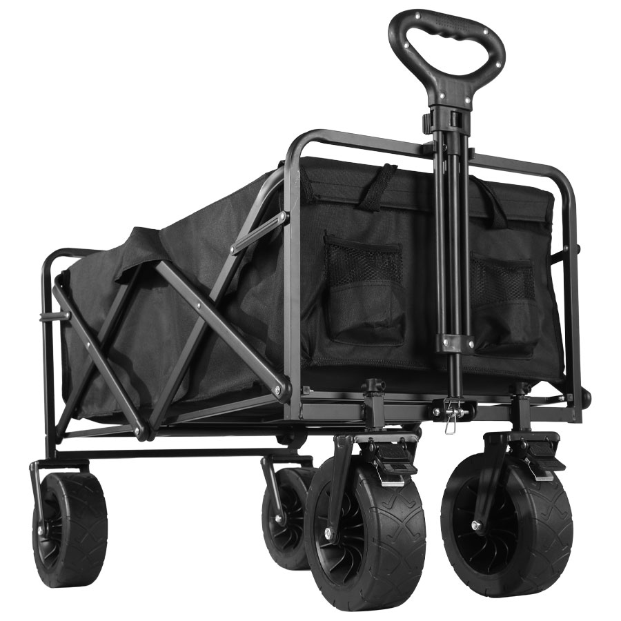 Sports Equipment Cart - Carrello Pieghevole Resistente a Grande Capacità