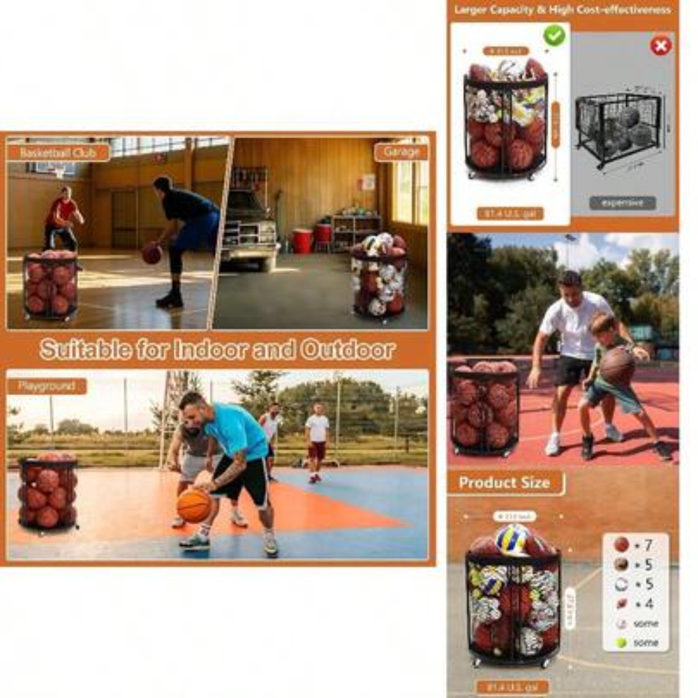 Carrello Portapalloni Resisten - Sports Equipment Cart recensione e prezzo