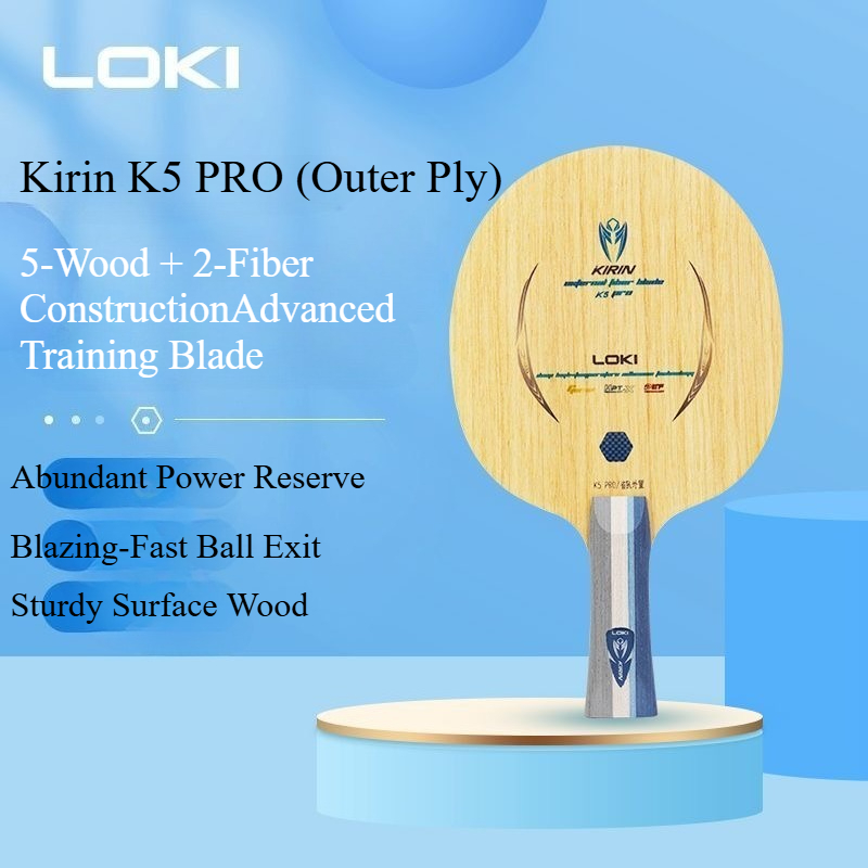 LOKI Kirin K5 PRO Lama da ping - Table Tennis Paddle recensione e prezzo